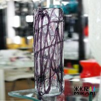简约现代 柱体紫拉丝超质感 玻璃花瓶 装饰花瓶 插花器 水培_250x250.jpg