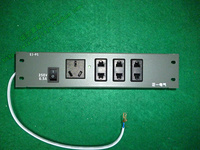 弱电箱 多媒体箱专用小功率市电220V插座模块 三插1个，两插3个_250x250.jpg