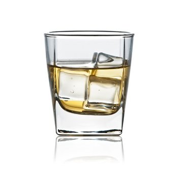 透明加厚耐热四方玻璃杯饮料水杯威士忌酒杯无铅水晶洋酒杯啤酒杯