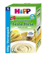 德国代购直邮Hipp喜宝 Hirse有机小米免敏纯米粉400克 4个月以上_250x250.jpg
