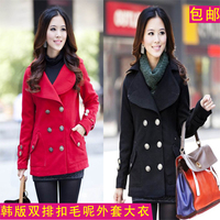 新款女大衣韩版女装冬款修身双排扣毛呢外套时尚气质大衣毛呢外套_250x250.jpg