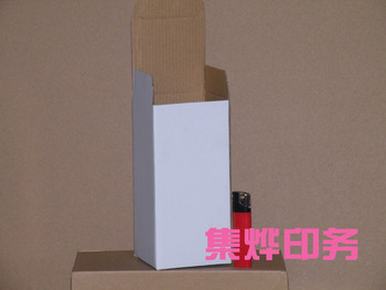 白色盒 纸盒/三层特硬/单面白盒/白盒包装 订做/8.4*8.4*17.6