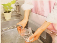 Y日本进口 厨房用品挡水板 清洗防溅水板 米洗菜器_250x250.jpg