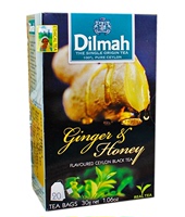 斯里兰卡原装进口  Dilmah迪尔玛 蜂蜜生姜味红茶 20入_250x250.jpg