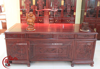 红木家具 红木办公桌 非洲酸枝木书桌办公台 2米2.4米书柜_250x250.jpg