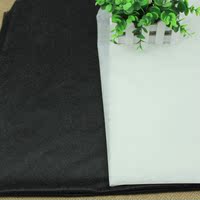 黑色 白色 软单面胶衬 粘合衬 衬布 粘衬 热熔衬 辅料1米1.5元_250x250.jpg
