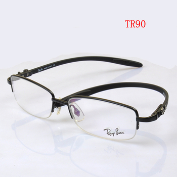tr90超轻时尚 男士近视眼镜架 女士半框眼镜框 运动眼镜 成品眼镜