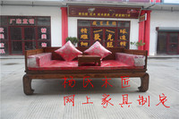 老榆木罗汉床/中式实木沙发/单人床两件套/茶几/杨氏家具_250x250.jpg