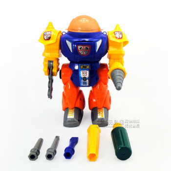 包邮 儿童玩具 拆装螺丝玩具 拆装机器人 益智玩具 适合3-7岁