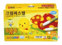 韩国原产dong-a婴幼儿绘画不脏手可水洗安全无毒蜡笔带笔套12色_250x250.jpg