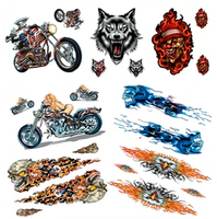 摩托车贴纸涂鸦摩托车装饰贴纸个性摩托车电动车汽车贴花饰品贴画_250x250.jpg