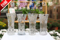【包邮】玻璃花瓶 花插 水培缸 婚庆花器 各种竹子 鲜花25cm水晶_250x250.jpg
