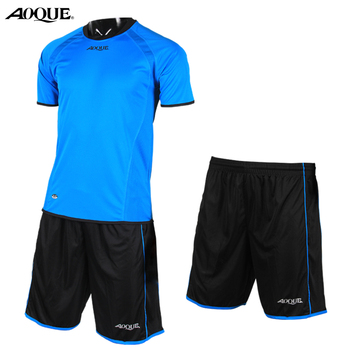 奥鹊足球服 光板足球队服 训练服 男短袖足球服套装 提供印字号