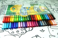 美国Crayola绘儿乐 50色可水洗细杆马克笔/水彩笔 58-5050_250x250.jpg