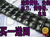 适用于 卡西欧EF-550D 手表 表带 钢带 配件 黑色表带 黑表链_250x250.jpg