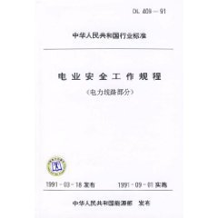 DL409-91电业安全工作规程(电力线路部分) [平装]