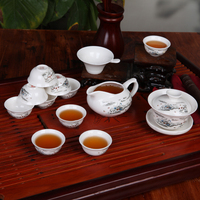 【亏本】陶瓷 茶具 套装 整套 功夫茶具盖碗泡茶壶茶杯玻璃红茶具_250x250.jpg