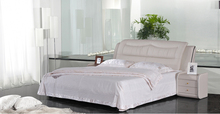 皮床双人床进口真皮床小户型婚床皮艺床软床1.5米1.8米软包床送货