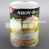 现货 泰国进口AROY-D双鱼牌糖水海底椰 安来利白玉丹水果罐头565g_250x250.jpg