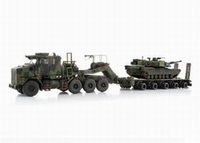 Oshkosh HET 1：50 M1070 军用装甲重型拖车+ M1A1 坦克 迷彩绿_250x250.jpg