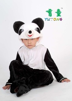 熊猫动物服装 儿童演出服 游戏服 熊猫服 舞蹈表演服