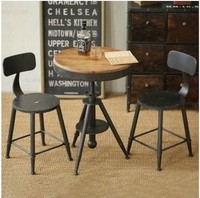 美式复古铁艺咖啡厅桌椅组合实木茶几阳台户外酒吧桌椅三件套组合_250x250.jpg