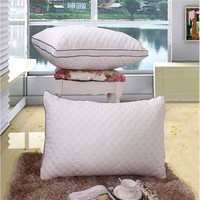 家纺专柜正品 保健益眠 纤丝羽绒枕 枕芯 枕头 特价 包邮_250x250.jpg