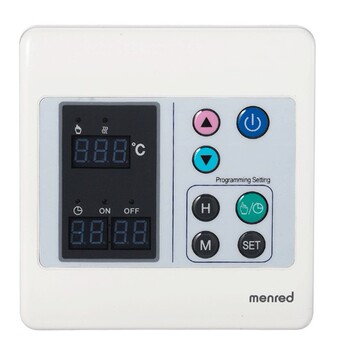 德国MENREN曼瑞德 RTC120C 电采暖专用温控器 20A 电暖控制器