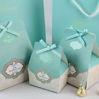 Tiffany blue 蒂芙尼蓝色婚庆用品 结婚糖盒欧式喜糖盒喜糖袋批发_250x250.jpg