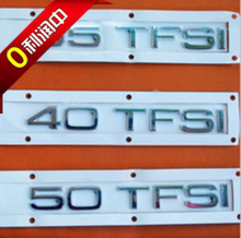 奥迪A4L A5 新A6L A7 A8L Q3 Q5 Q7新排量标识贴 50TFSI标贴尾标