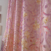 粉色鸟巢纱绣花欧式中式现代田园客厅卧室定制窗帘布艺_250x250.jpg