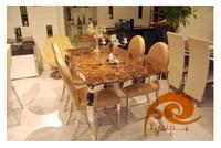 欧式新古典餐台奢华大理石餐桌简约现代不锈钢餐台T8061包邮特价_250x250.jpg