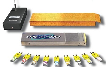 KIC Slim 2000炉温测试仪9和12通道KIC2000温度跟踪仪回流焊温度