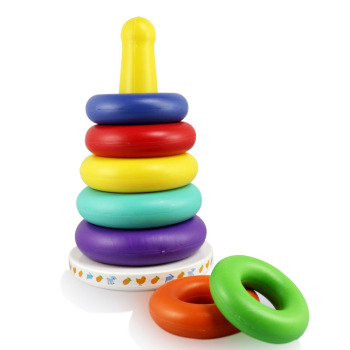 包邮 儿童套圈玩具 七彩虹音乐套圈圈玩具 早教益智儿童玩具