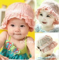 2015春夏季婴儿帽子蕾丝公主盆帽女宝宝遮阳帽3-8个月幼儿帽胎帽_250x250.jpg