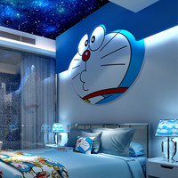 DORAEMON机器猫 卡通动漫 卧室 儿童房背景墙实木立体墙贴哆拉A梦_250x250.jpg