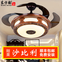 新中式实木隐形吊扇灯具 复古简约客厅卧室餐厅LED遥控电风扇吊灯_250x250.jpg