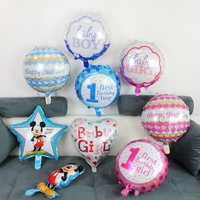 18寸圆形铝膜气球 节日派对宝宝生日装饰气球儿童1岁百日宴气球_250x250.jpg