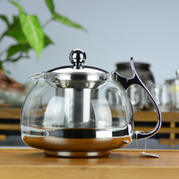 雅风 泡茶壶耐热玻璃花茶壶红茶泡茶杯不锈钢过滤冲茶器家用茶具_250x250.jpg
