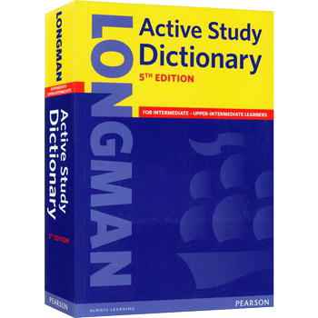 培生英文原版进口Longman Active Study Dictionary 5E: PAPER朗文字典词典 字典辞典 英英 初高中
