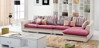 嘉佰居 时尚客厅家具 简约现代皮布艺沙发 含转角组合沙发_250x250.jpg