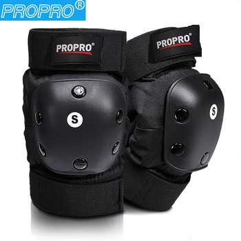 PROPRO轮滑/滑雪运动护膝护肘 轮滑雪/长板极限硬壳运动抗摔护具