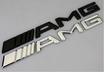 【冲冠热卖】奔驰C63AMG字标 AMG车标 AMG贴标 AMG尾盖标 AMG字牌