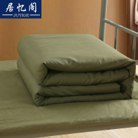 军绿色民工棉絮被褥子垫被芯加厚冬被子学生上下铺单人1.5可折叠_250x250.jpg
