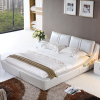 皮床双人床真皮床软床1.8米 1.5米 品牌婚床 简约现代床 包邮_250x250.jpg