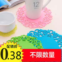 热卖 创意镂空PVC茶杯垫 防滑垫 隔热咖啡垫 简约隔热窗花杯垫_250x250.jpg