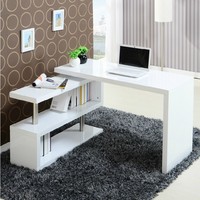 360度可旋转简约烤漆S型转角电脑桌家用写字台台式书桌书架办公桌_250x250.jpg