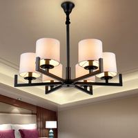 现代新中式吊灯简约仿餐厅灯饰酒店客厅灯具LED节能灯6个喷漆磨砂_250x250.jpg