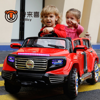 好来喜双座儿童电动车玩具车可坐人小孩四轮越野遥控汽车男女宝宝_250x250.jpg