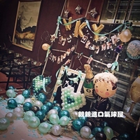 进口乳胶铝箔气球 餐厅酒吧婚礼年会生日气球 香槟装饰气球套餐_250x250.jpg